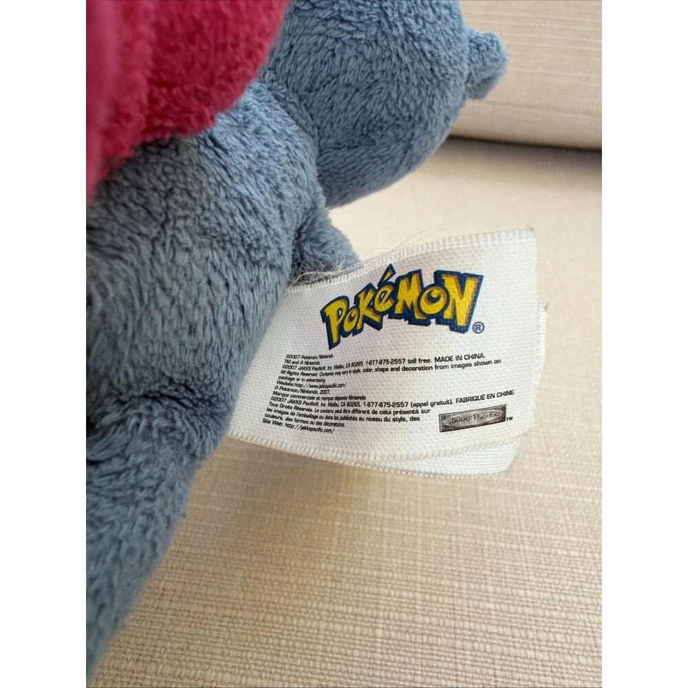 Jakks Pacific Pokemon Plush Sneasel Jakks 2007 Doll Figure 6”
